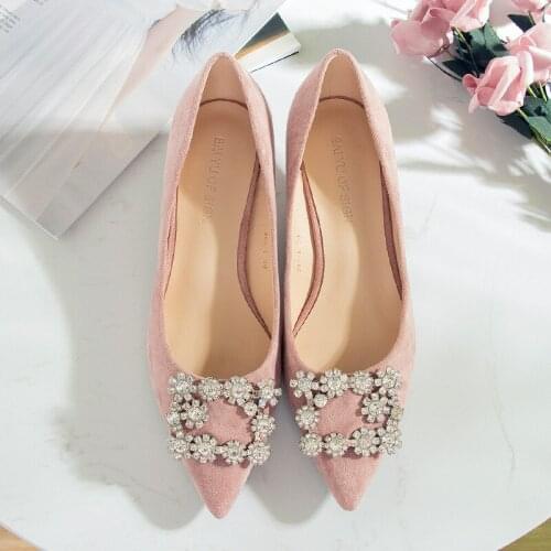 2019 Women Pumps Wedding Shoes High Heels Rhinestone Mesh Party Shoes Woman Pointed Toe Luxury Spring Summer Female Pumps X6-69