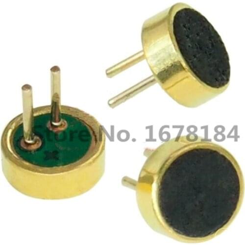 100pcs 4015 Condenser Electret Microphone for -42Db Mobile Phone Watch Navigation Monitoring Equipment High-End 4Mm Microphone