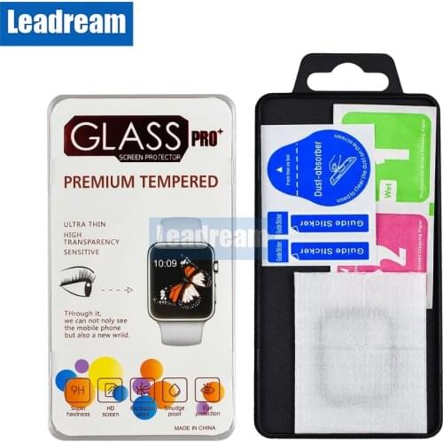 300PCS Free DHL for Apple Watch 1 2 3 4 3D Full Glue Full Cover Screen Protector Tempered Glass with Retail Package