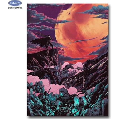 5d diy diamond painting cross stitch diamond embroidery kits Surrealism Abstract picture diamond mosaic Home Decor wall painting