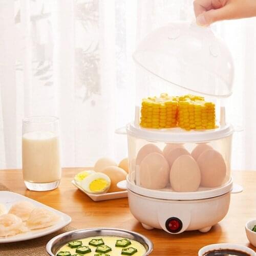 Electric Rapid Egg Cooker for Hard Boiled, Poached, Scrambled, Omelets, Steamed Vegetables, Seafood, Dumplings & More