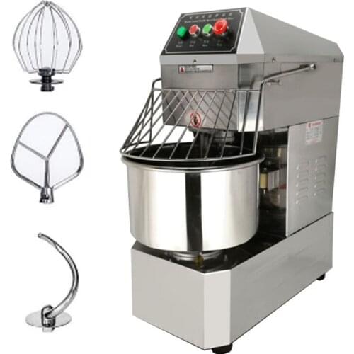 1100 Watt 20 Liter Stainless Steel Bowl Kitchen Food Rack Mixer Creamy Egg Whisk Mixing Dough Mixer Mixer