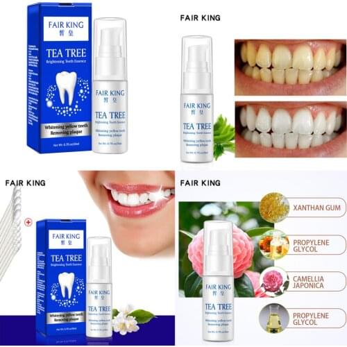 Natural Organic Teeth Odor Whitening Powder Oral Hygiene Stains Cleaning