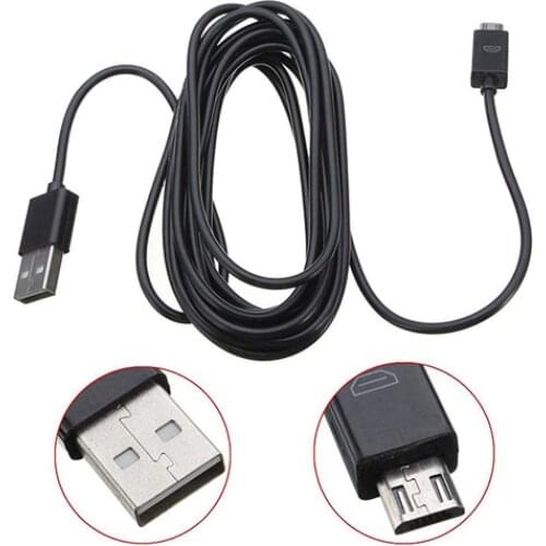 New 3m Micro USB Charging Cable Wire Cord for Sony Playstation 4 PS4 Controller XBOX ONE PSV 2005 Android Device
