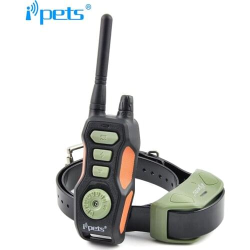 Ipets 618-1 800M Dog shock collar Remote Waterproof and Rechargeable Dog Training Collar