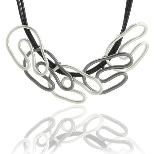 Geometric Neck Chokers Necklace Jewelry For Women Female Suspension Decoration Pendants Accessories 2021 Wholesale