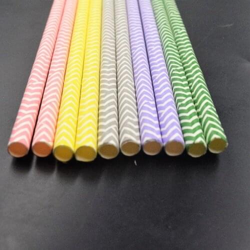 25PCS/Lot Striped Paper Straws Paper Drinking Straw For Christmas/Birthday/Wedding Decorative Party Decoration Supplies