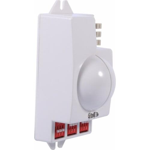 CMBetter New Arrival AC 220V-240V 5.8GHz Microwave Radar Sensor Body Motion HF Detector Light Switch Sensors 360 degree