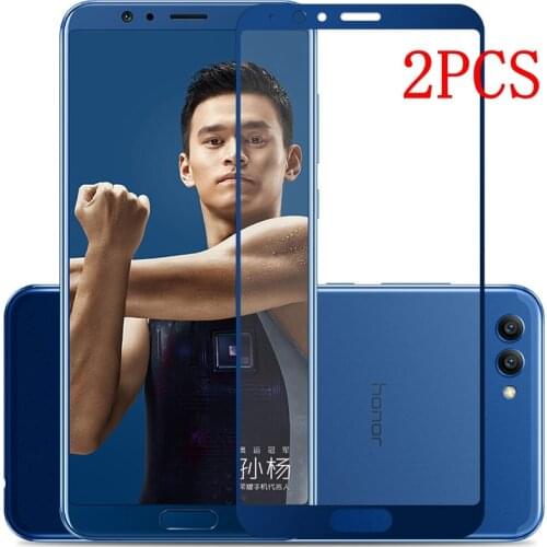 2PCS 3D Tempered Glass For Huawei Honor View 10 Full screen Cover Screen Protector Film For Huawei honor V10