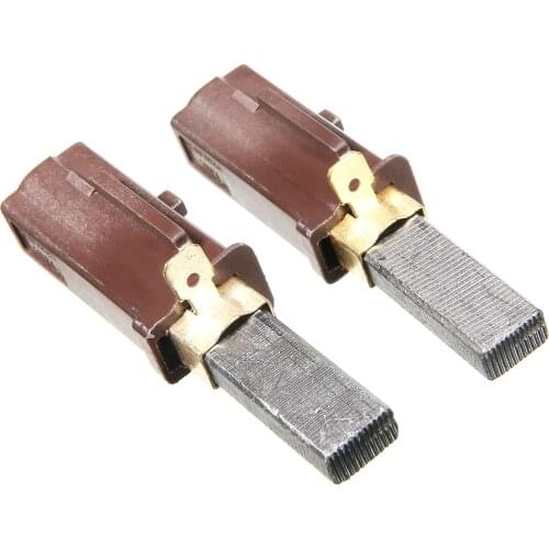 1 Pair Carbon Brushes Vacuum Cleaner Motor Carbon Brush Holder 74x19x24 mm for NRV200 HVR200 Material Accessories