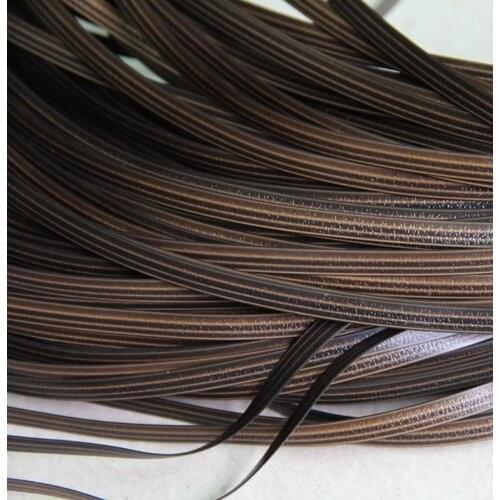 100 meters gradient flat synthetic rattan weaving material plastic rattan for knit and repair chair table synthetic rattan