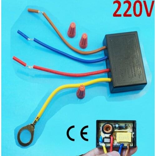 220V Touch Light Lamp Dimmer Switch Control Module Sensor Halogen Tungsten LED