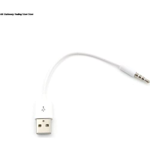 3.5 Mm Jack Aux Naar Usb 2.0 Lader Voor Apple Ipod MP3 MP4 Speler Snoer Data Sync Audio Adapter Kabel auto Interieur Accessoires