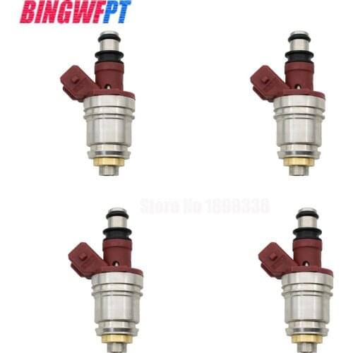 4x High Quality fuel injectors 16600-86G10 JS21-1 16600-86G00 for Nissan 1660086G10 JS211 1660086G00