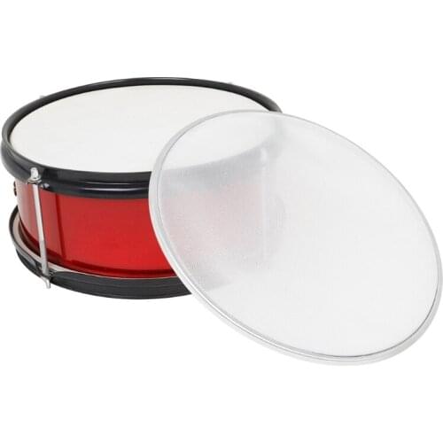 A5KC Drumhead Pack Drum Mesh Heads Silent 10 Inches Drum Set Percussion Drum Kit Replacement Parts White Double Layer Mesh