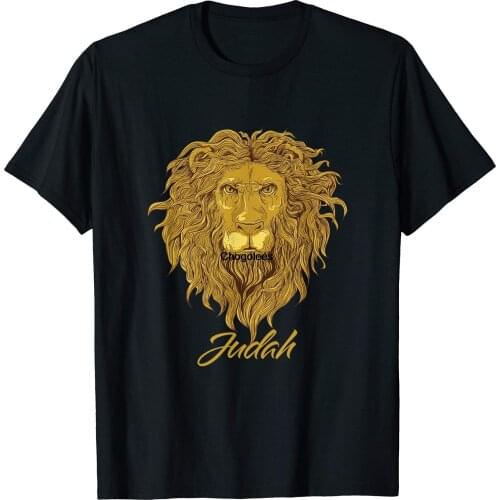 Lion Of Judah T-Shirt - Rastafari Jewish Tribe Symbol Tee