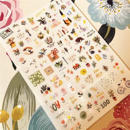 MG191101-14 Bicycle Weekend Happy day 3D Back glue Nail decal Nail sticker Nail decoration Nail art tool Nail ornament