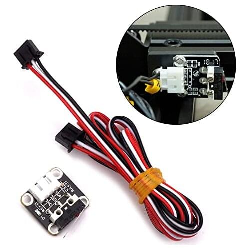 3D Printer Parts and Accessories Limit Switch Mechanical Switch Module Endstops with 3 Pins 39.4 inch Cable for Ramps RepRap Tev