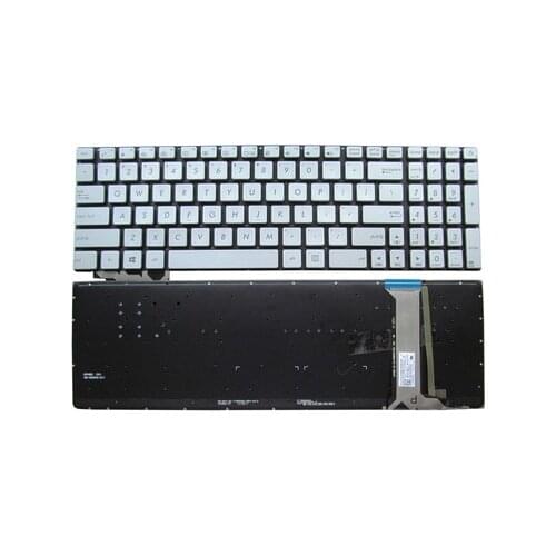 New US Keyboard Silver for ASUS ZX50J ZX50JX GL552 GL552J GL552V G552VM G552VX GL752VM FZ50JX FX50V Laptop Keyboard