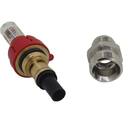 Meter Replacement 1/2" BSP Parallel Thread Underfloor Heating Manifold Flow