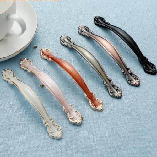 Handles Furniture Modern Door Knob for Kitchen Cabinet Kitchen Knob 128 /96MM Pull Handles Drawer Wholesale Furniture Hardware