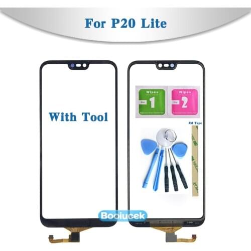 High Quality 5.84" For Huawei P20 Lite Nova 3E Touch Screen Digitizer Sensor Outer Glass Lens Panel