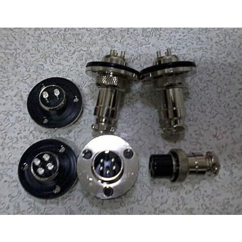 Connector GX18M-E 3T 3P DF18 18MM Gold-plated Three fixed Flange socket Female and Male new and original