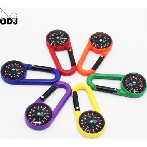 ODJ Convenient Mini Compass SurvivalHiking Hunting Backpack Lanyard Decorations Plastic Pendant Naturehike Outdoor Camping