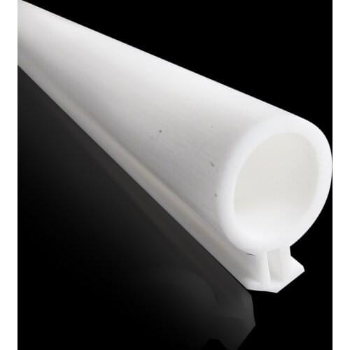 3 meters White Big O Door Window Tape Silicone Rubber Sealing Strip Weatherstrip Sound Insulation Door Gasket