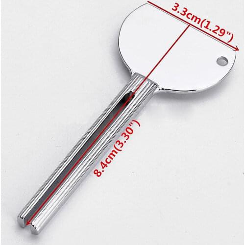 Aluminum alloy Toothpaste Squeezer Silver Salons Dye Paint Squeezer Bathroom Tool Hot sale 1pc Aluminum alloy Toothpaste Squeeze