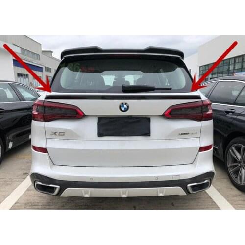 High Quality REAL CARBON FIBER REAR LIP WING TRUNK TAIL SPOILER FOR BMW X5 G05 2019 2020 2021