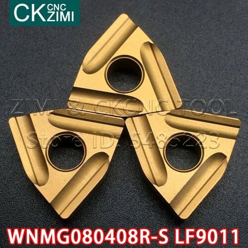 WNMG080408R-S LF9011 Carbide Turning inserts CNC tools Cutting Tools Machine Tools wood Turning Tools WNMG for Steel stainless