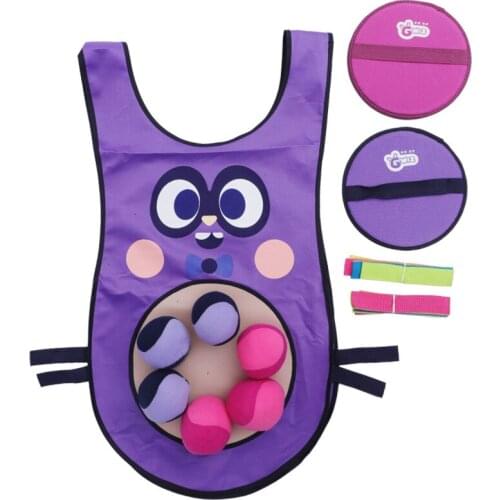 Sticky Ball Clothing Vest Parent-child Interaction In Kindergarten Playground Outdoor Games for Kids Outdoor Toys Kids Adult