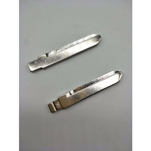 10Pcs/lot Best Qualit Uncut Replacement Car Key Blade for BYD F0 No.66 Car Key Blank