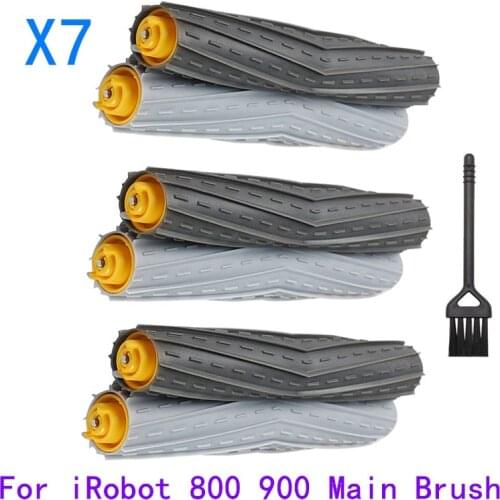 3 Set Washable Main Roller Brush Accessroies for iRobot Roomba 800 900 8 9 Series Roomba800 Roomba900 Robot Vacuum Cleaner Kits