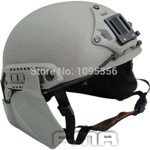BK/DE/FG FMA Military Tactical Climbing FAST Helmet Side Cover For Helmet Rail Helmet Accessory Accessories