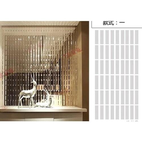 22x93mm 2meters crystal glass beads door/window curtain decorative partition curtain