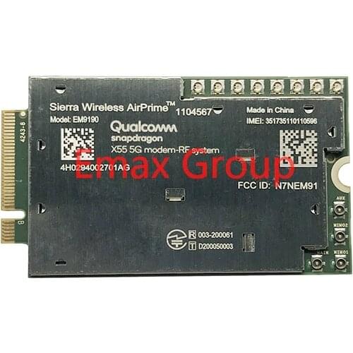 EM9190 sierra wireless M.2 5G module with type c to m.2 adapter