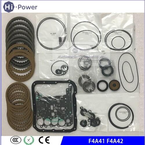 F4A41 F4A42 Auto Transmission Rebuild Kit Overhaul friction Plate For MITSUBISHI F4A41 F4A42