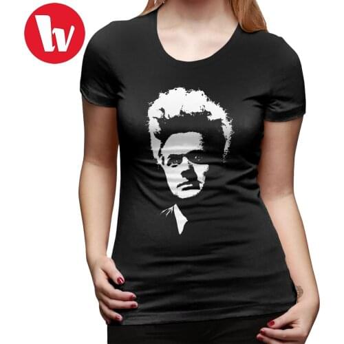 Twin Peaks T-Shirt Eraserhead T Shirt Short-Sleeve Street Wear Women tshirt Funny Oversize Cotton Orange O Neck Ladies Tee Shirt