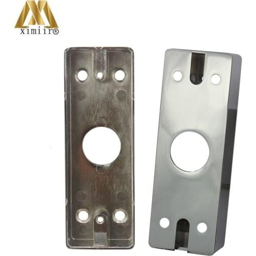 Good Quality Zinc Alloy Back Box For Exit Button EB02 Shiny Surface 10pcs Back Box Suitable For All Type Of Metal Exit Button