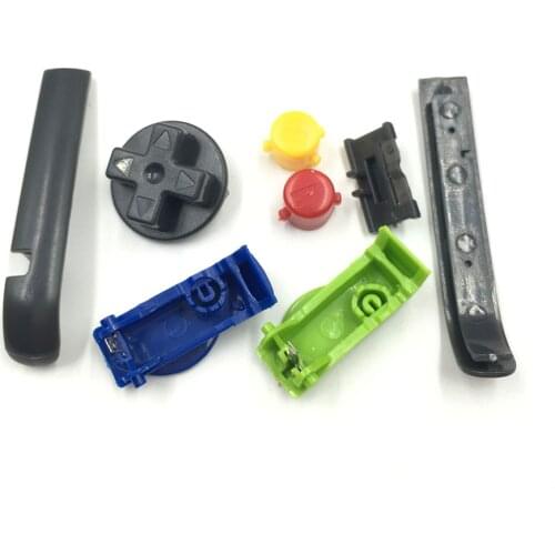10sets Colorful For GameBoy Advance Buttons Kit Shoulder Trigger Button R L A B D-Pad For GBA SNES Limited Edition