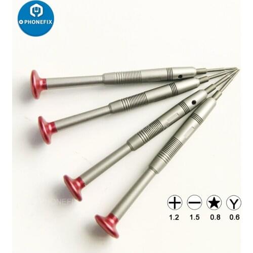PHONEFIX Mini Screwdriver Set S2 Chrome phone repair Opening Tools Pentalobe Screwdrivers for Electronics Tool Repair Kit