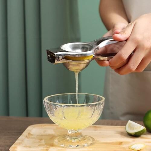 Fruit Juicer Manual Citrus Take Out Lemon Squeezer Orange Juicers Stainless Steel Kitchen Tool Press Hand Juic Juice Metal Mini