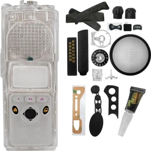 VBLL Walkie Replacement Housing Case Fit For Motorola MOTOTRBO XTS5000 Model 2 M2 Radio Transparent
