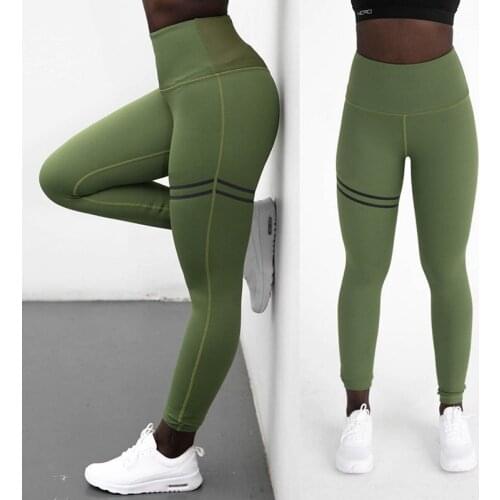 High waist solid color scrunch yoga leggings women sport gym yoga pants workout seamless tights leggings sport women fitness