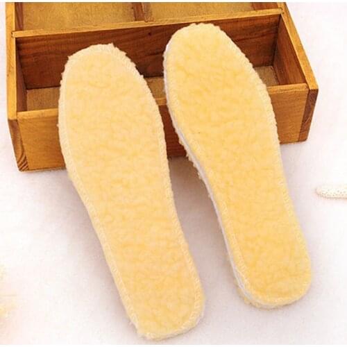 Unisex Winter insoles keep warm comfortable soft cotton insoles men & women snow boots insoles Thermal shoes pad size 34 - 44