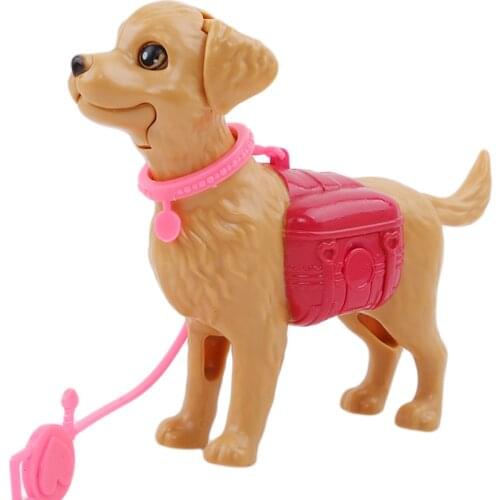 16pcs/set Greedy Dog Bowl Feeding Bone Toy For Doll Gift Furniture Doll Accessories