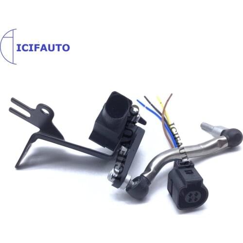 For Audi Q5 8R 2.0 3.0 TDI TFSI Front Left sensor With Connector Pigtail wiring Harness Headlight Level Sensor 8R0941285E