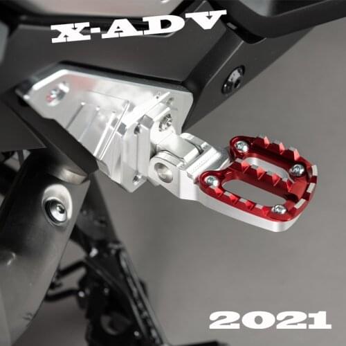 For HONDA X-ADV 750 XADV 750 X ADV 750 X-ADV 750 2021 Motorcycle accessories Folding Rear Foot Pegs Footrest Pedal Passenger